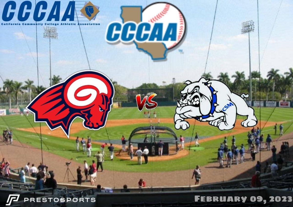 CCCAA Network (@3c2asports1) on Twitter photo San Mateo 🆚 Gavilan
🗓️February 09, 2023
⏰2:00 PM
Live stats: linktr.ee/cccbca.com
<a href="/SammyStew9/">Sam Stewart</a> <a href="/csmbaseball/">College of San Mateo Baseball</a> <a href="/csm_bulldogs/">College of San Mateo Athletics</a> <a href="/Joey_Cirelli1/">Joey Cirelli</a> San Mateo 🆚 Gavilan
🗓️February 09, 2023
⏰2:00 PM
Live stats: linktr.ee/cccbca.com
<a href="/SammyStew9/">Sam Stewart</a> <a href="/csmbaseball/">College of San Mateo Baseball</a> <a href="/csm_bulldogs/">College of San Mateo Athletics</a> <a href="/Joey_Cirelli1/">Joey Cirelli</a>