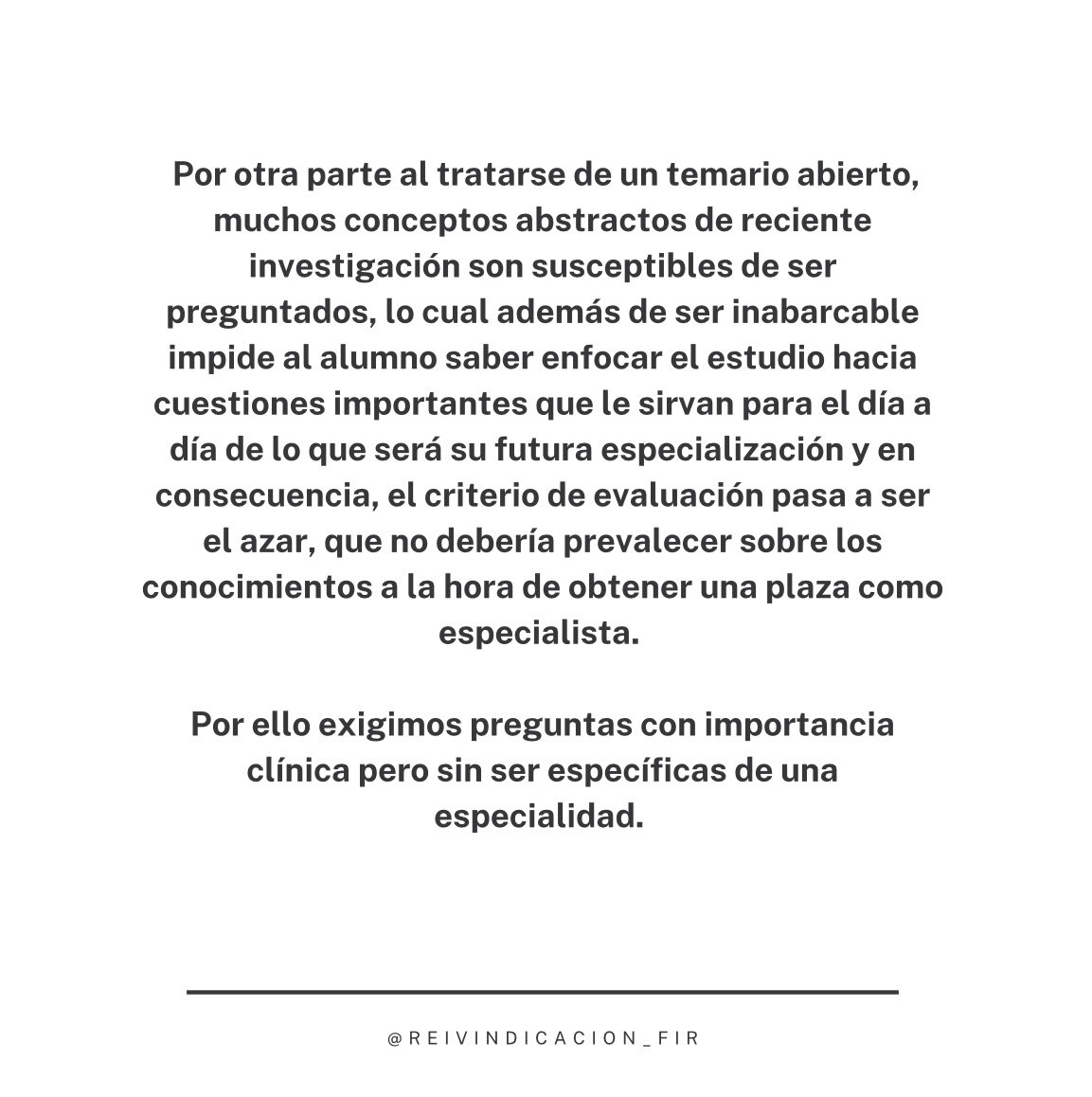 #reivindicacionfir2022/2023 <a href="/sanidadgob/">Ministerio de Sanidad</a> <a href="/redaccionmedica/">Redacción Médica</a>