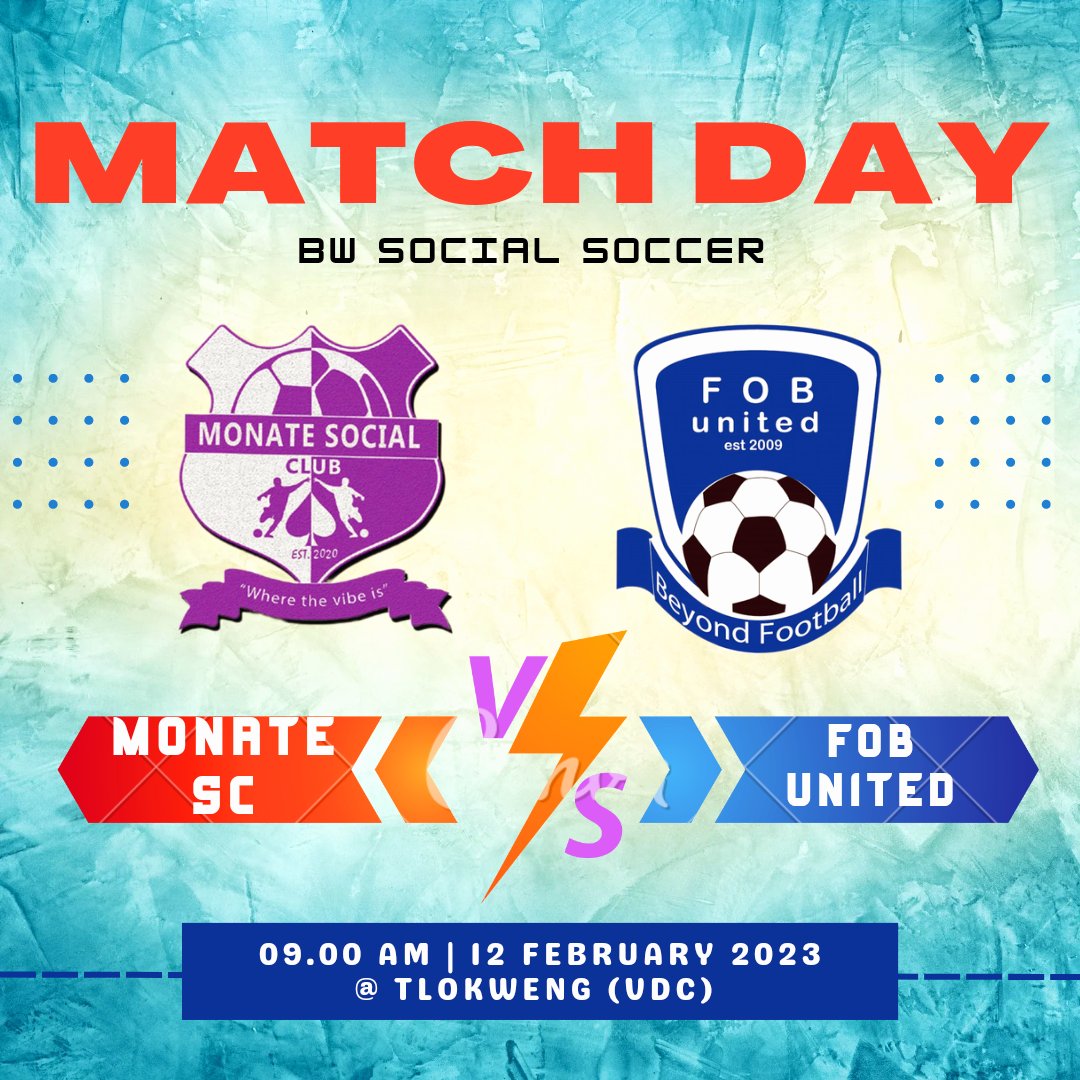 ‼️ Fixture Alert ‼️

Re ja Monate this Sunday