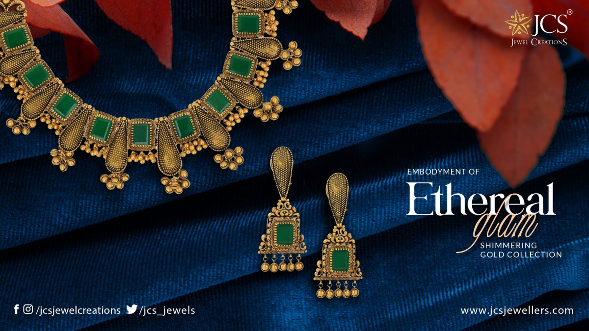 JCS_jewels's tweet photo. The precious gold jewellery collection by JCS is crafted with an impeccable artistry, enticing women of all ages with its style and quality.

These treasured mementoes evoke a wealth of memorable experiences and melt your heart.

#JCS #jewelry #rings #bangles #JCSJewelCreation https://t.co/Tf8wox084u