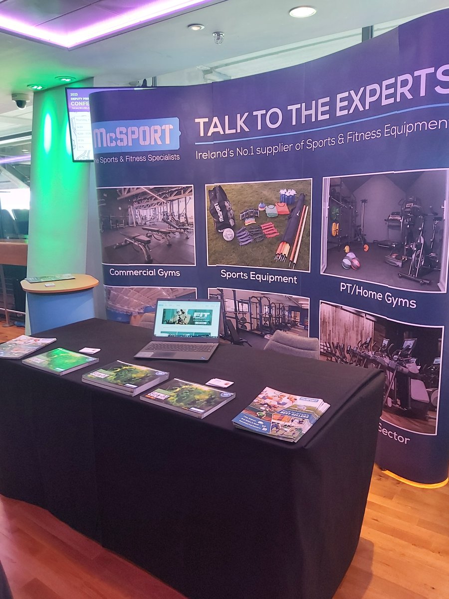 We are at the IPPN Deputy Principals’ Conference 2023 in Croke Park. We will be here today and tomorrow! Delighted to have <a href="/KatrinaParrock/">Katrina Parrock</a> leading our stand to spread her expert knowledge in schools sports equipment and installs!

#mcsport #ippn23