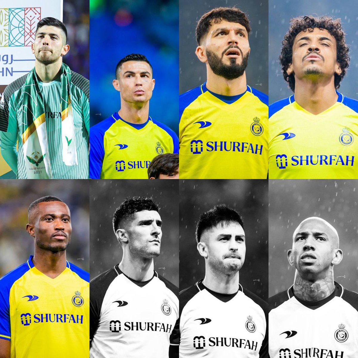 alnasser_ksa9's tweet photo. قائمة لاعبي  #النصر الأجانب لمواجهة الوحدة مساء اليوم :
🇦🇷 أوغستين روسي
🇨🇮 غيسلان كونان
🇧🇷 لويس جوستافو
🇺🇿 جلال الدين ماشاريبوف
🇵🇹 الأسطورة كريستيانو رونالدو ..
 #النصر_الوحده https://t.co/oqFonXjBHU