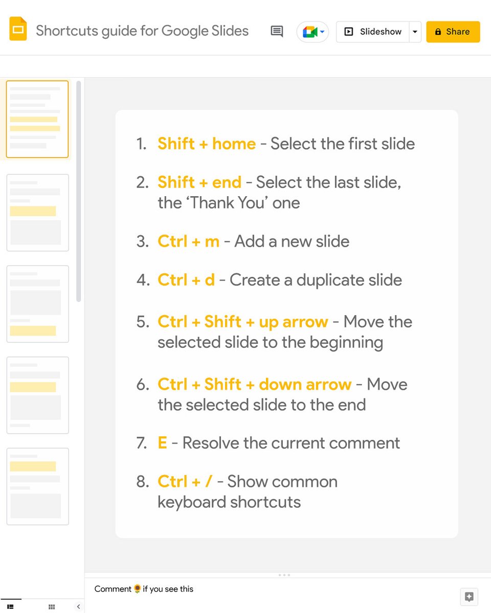 GoogleIndia's tweet photo. 📂 important bookmarks
    └📁 this tweet with helpful
              slides shortcuts 👇 https://t.co/uvzXVBKzIO