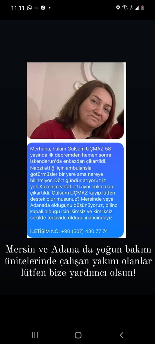 elvan_zenginn's tweet photo. @AFADBaskanlik @TCSaglikBknligi @TC_icisleri @ahbap @BabalaTv @haluklevent @OguzhanUgur https://t.co/cOFGbl3mqp