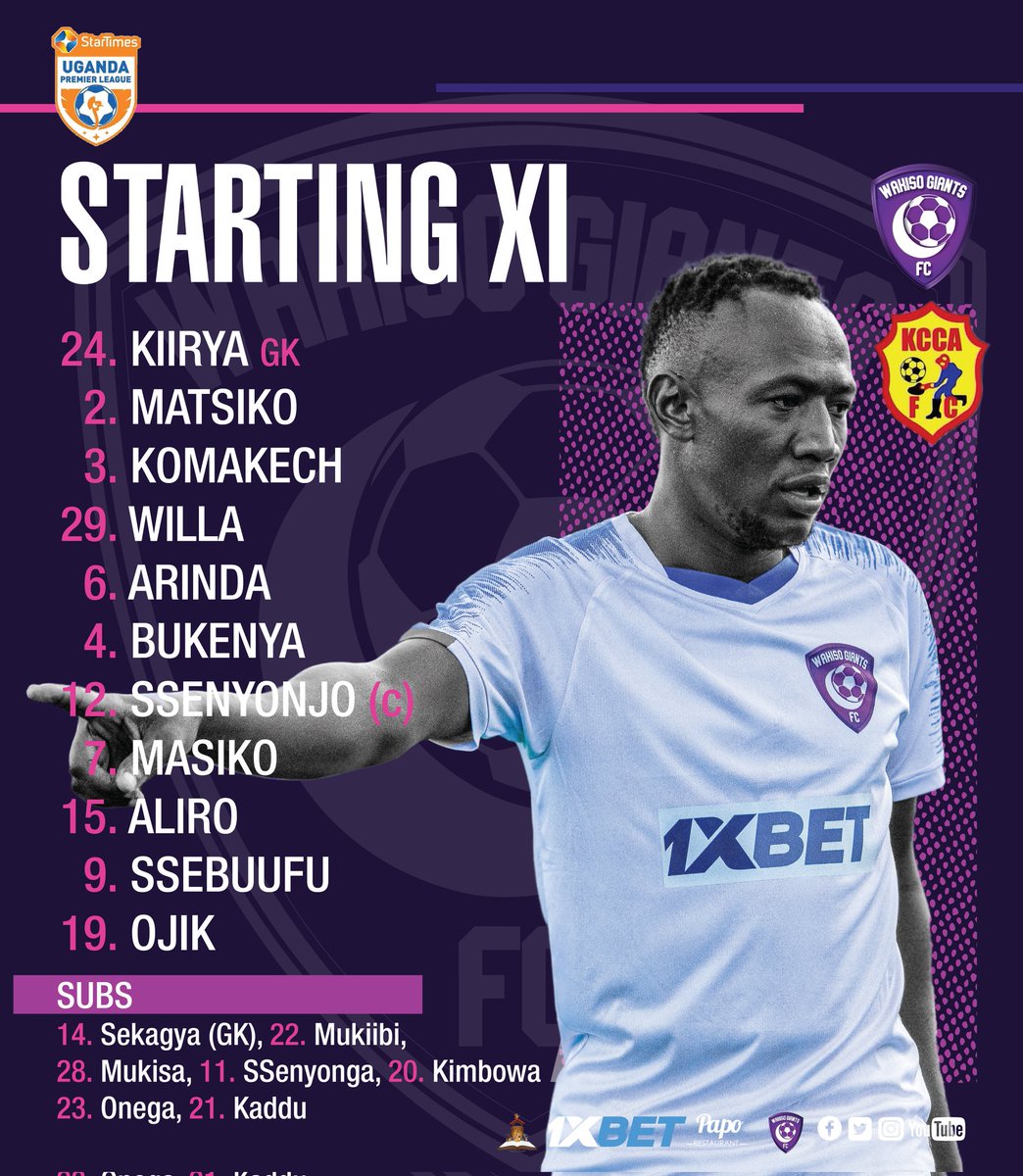 Ayala's squad to take on <a href="/KCCAFC/">KCCA FC</a> 

#PrideOfWakiso
#WeArePurpleSharks 
#WGFCKCCA