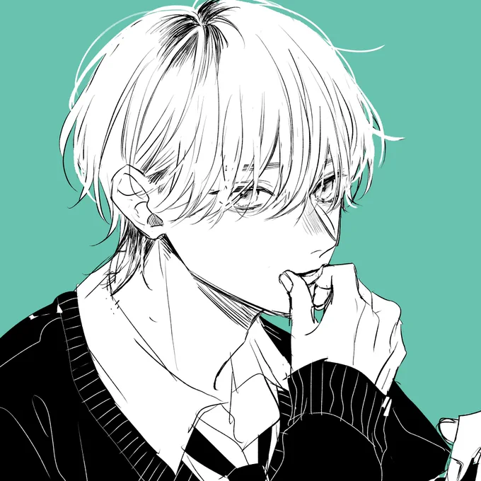 唇が荒れている人 