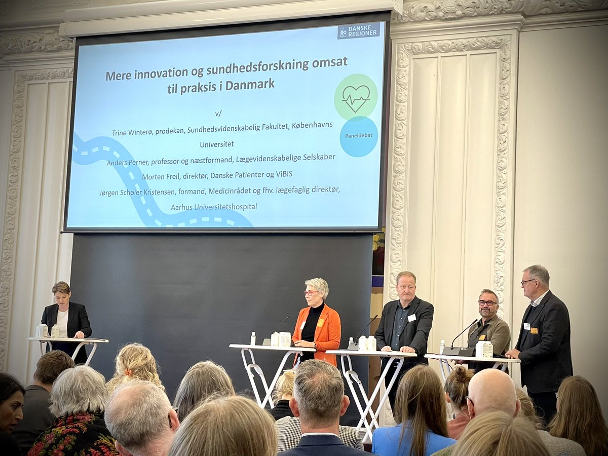 - Diagnosen er klar for forskningens udfordringer. Nu skal vi så nedbryde siloerne. Det skal vi gøre sammen, siger LVS’ næstformand @AndersPerner ved offentliggørelsen af forskningsudspil fra <a href="/regionerne/">Danske Regioner</a> #platformsforsøg #testhverdagen #hverdagsrevolution #sundpol