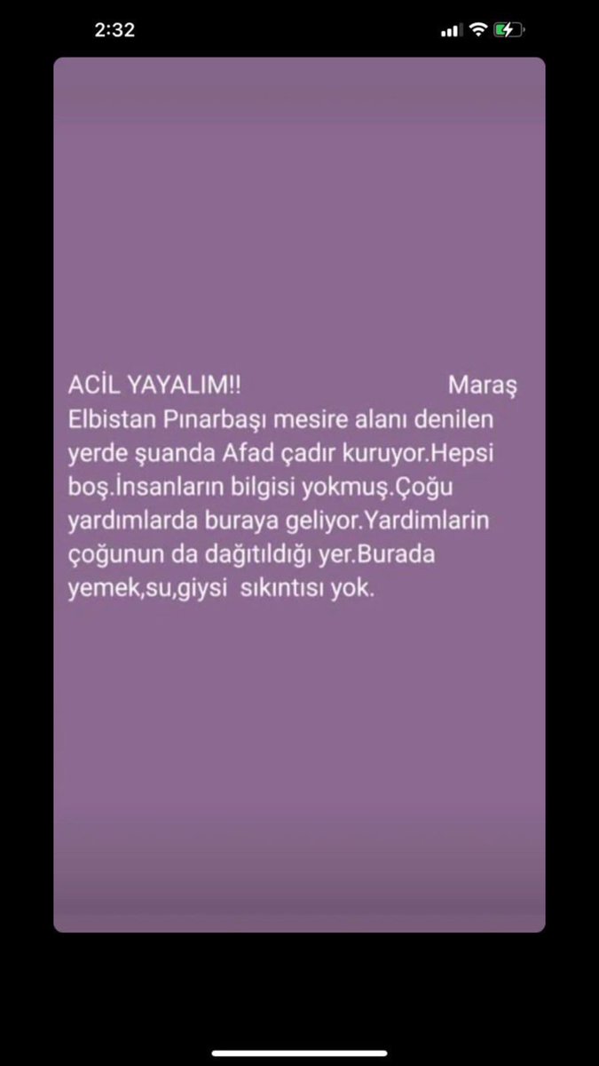 #Kahramanmaras #Elbistan #ElbistanDepremSesimiziDuyun <a href="/haluklevent/">Haluk Levent ( Ahbap Ekibi )</a> <a href="/AFADBaskanlik/">AFAD</a> <a href="/DepremDairesi/">AFAD Deprem</a>