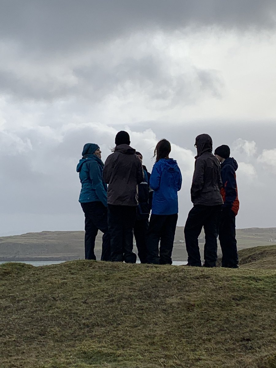 dhscolumba1400's tweet photo. This morning we have been out enjoying the fresh air on this beautiful island and discussing our values. #columba1400 https://t.co/yP1DRQJVqz