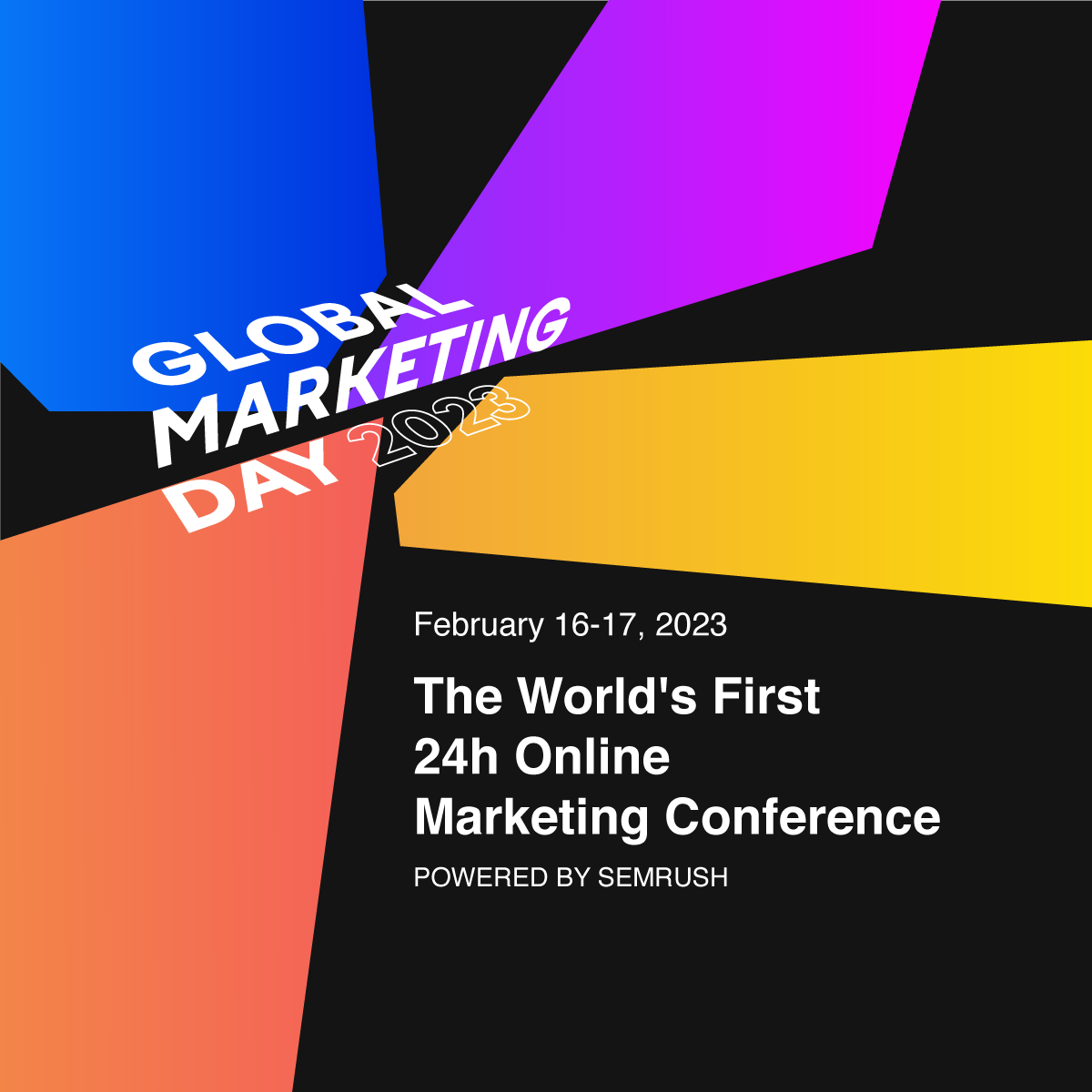 Our very own Head of Social, @CorriefJones, is speaking at this year's Global Marketing Day with @Semrush 👏

Don't miss out and register today 👉 bit.ly/2oMQMxg

#GlobalMarketingDay2023 #SEMRUSH #MarketingConference #DigitalMarketing