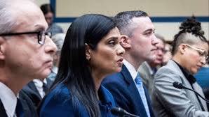 Prison for these 4 isn’t good enough! 

Worse than Russian spies!

The crimes they committed can not go unpunished. 

👇🏻Traitors to America👇🏻
*Jim Baker
*Yoel Roth
*Anika Collier Navaroli, *Vijaya Gadde