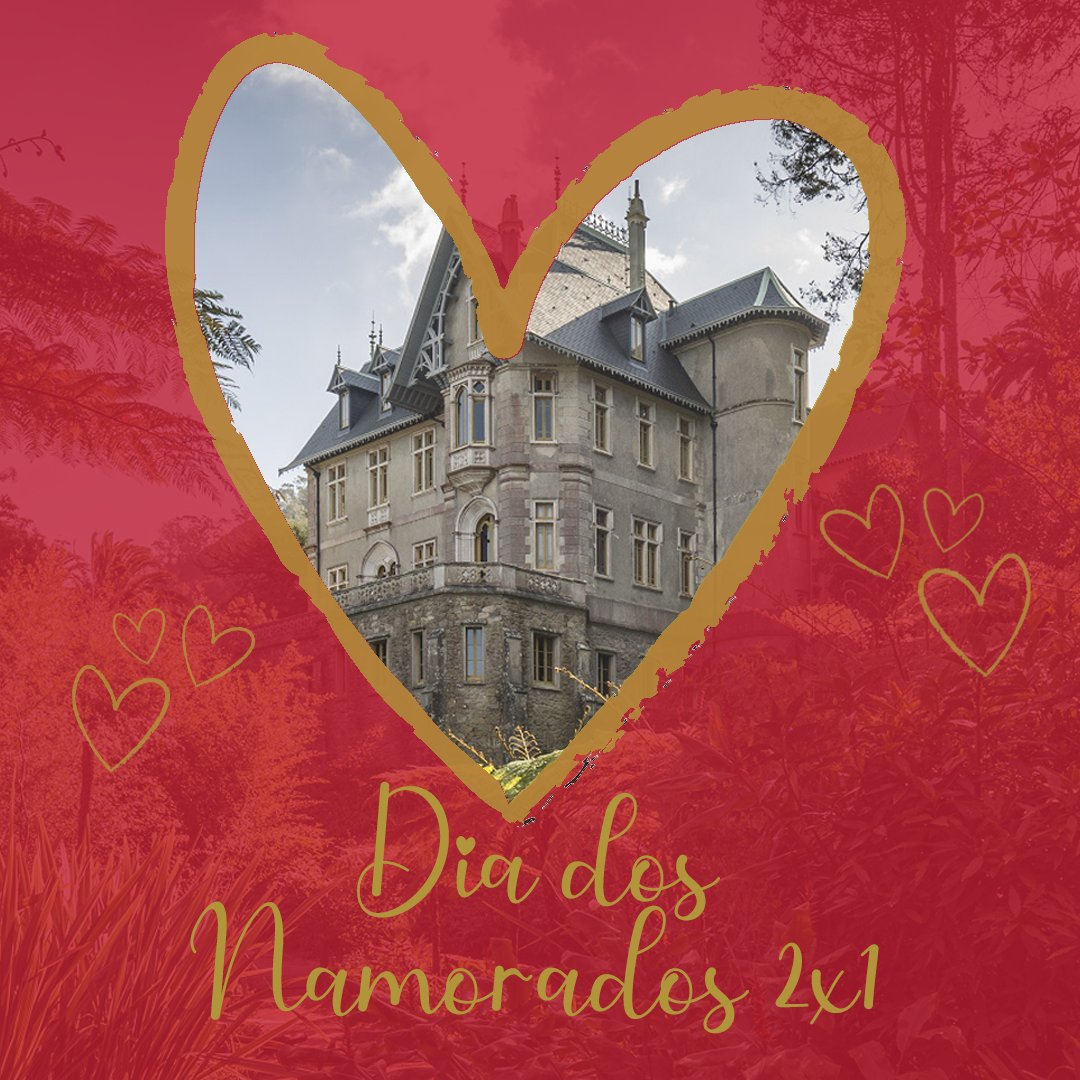 biesterpalace's tweet photo. Para festejar o dia mais romântico do ano ofereça à sua cara-metade entradas para o Biester! 🥰

No dia 14 de fevereiro na compra de dois bilhetes de adulto um deles será totalmente grátis.

#sintra #biester #palace #magicalplace #visitsintra #sintraportugal #sintraromantica https://t.co/pOvApBE6ZQ