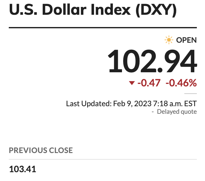 Satoshi Flipper on Twitter "Back down we go DXY"