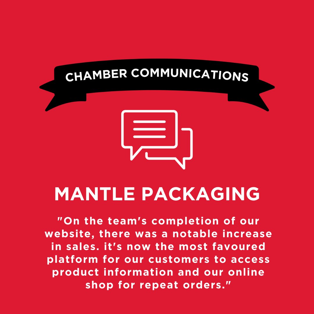 elancschamber's tweet photo. See why @MantlePackaging chose #ChamberCommunications 🗣️

If you're stuck trying to increase sales/boost your organic traffic - Get in touch 👉 create@chamberelancs.co.uk / 01254 945901 

Or visit us here: https://t.co/M433iOPIQ1

#marketing #webdesign #seo #content #optimisation https://t.co/RclutXyICm