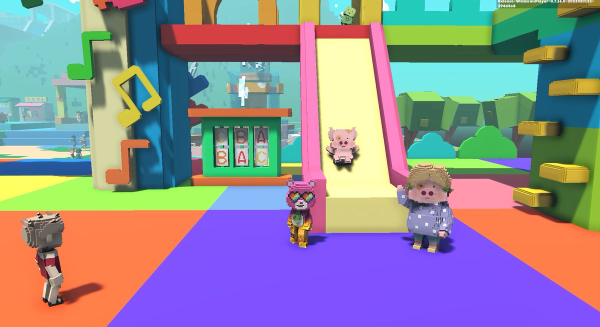 iTummer's tweet photo. @TheSandboxGame I found the two dragons in McDull LAND! 🐷 #LunarNewYearTSB https://t.co/59HlMYfu0I