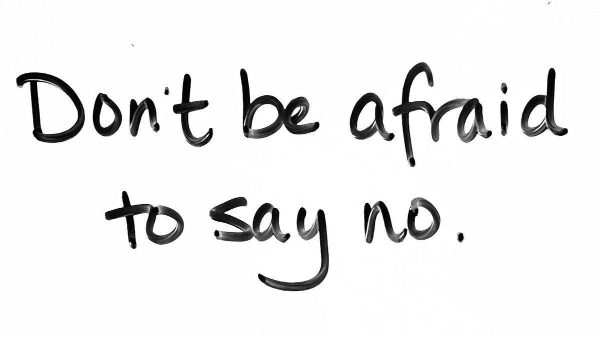 WhtBoardWisdom's tweet photo. Don’t be afraid to say no. #whiteboardwisdom #wordsofwisdom #thursdayvibes https://t.co/yD9HE3jWNr