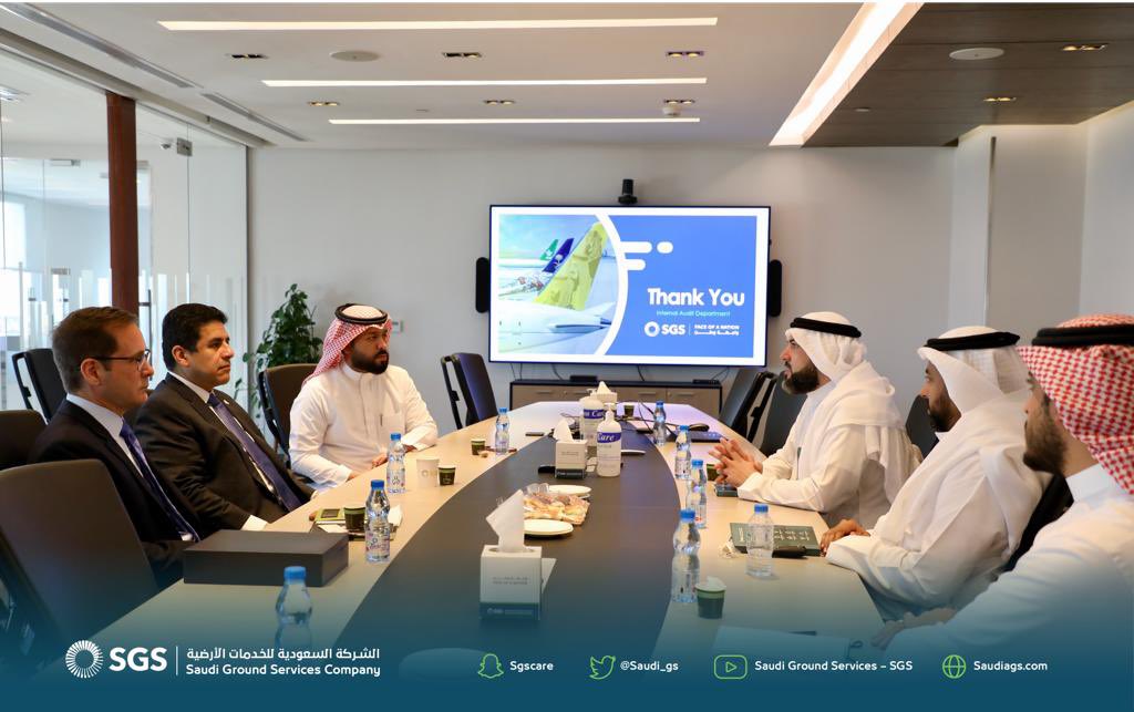Saudi_GS's tweet photo. #SGS has the pleasure to host the Institute of Internal Auditors @TheIIA (Global and KSA).
The latest developments and experiences were exchanged in the field of internal auditing to ensure the quality of work. https://t.co/NrHouDW4Xe