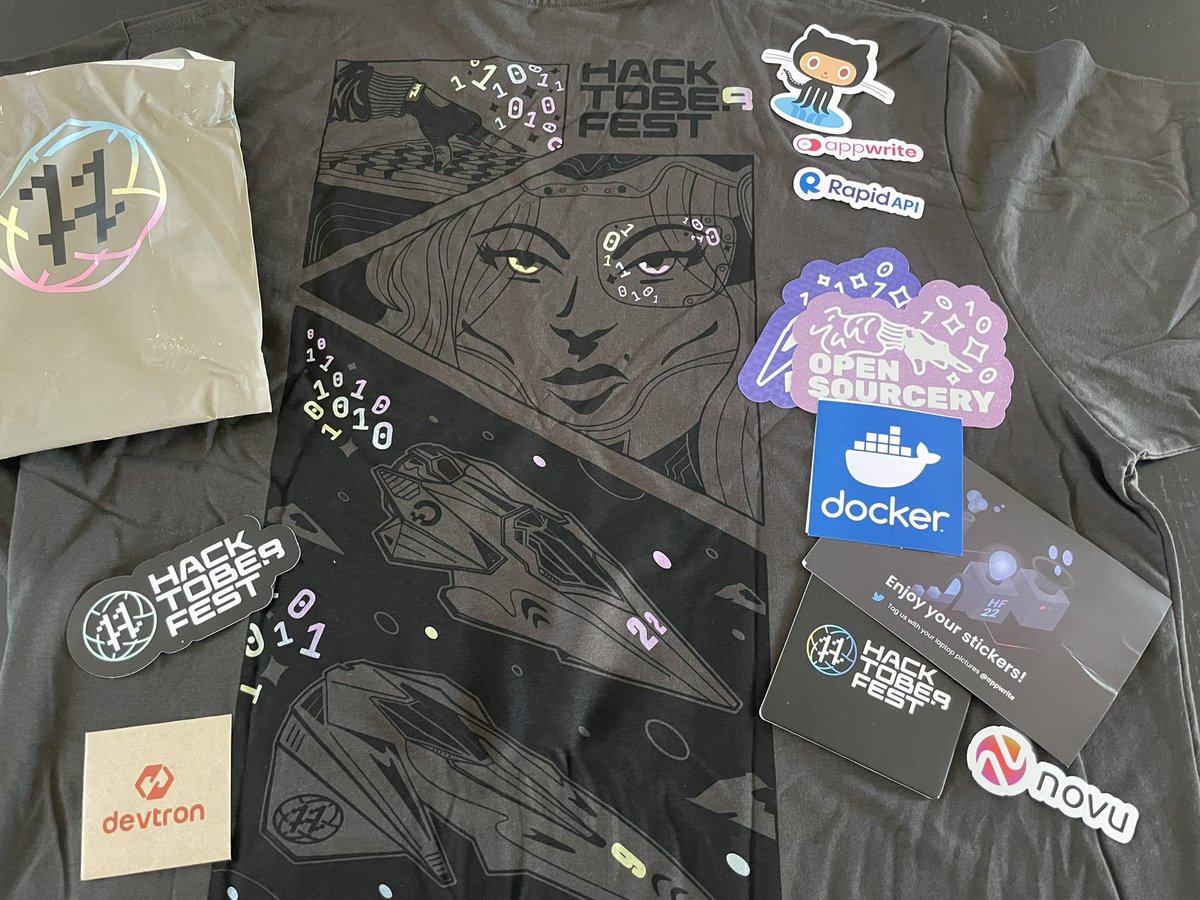 Jufab33's tweet photo. Just received 🤩🤩 @hacktoberfest https://t.co/BMkF99CJAh