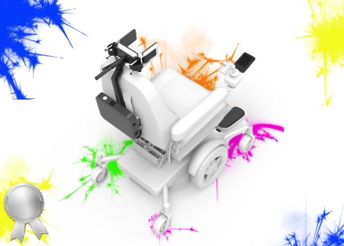 Zilver! Voor spin-off @CoMoveIT_ op de Henry van de Velde Awards @FlandersDC 

CoMoveIt gebruikt sensoren & slimme algoritmes >> besturingssysteem geeft bewegingsvrijheid in een elektrische #rolstoel >> ook zonder klassieke joystick

#HumanHealthEngineering @M3BIORES  helpt!