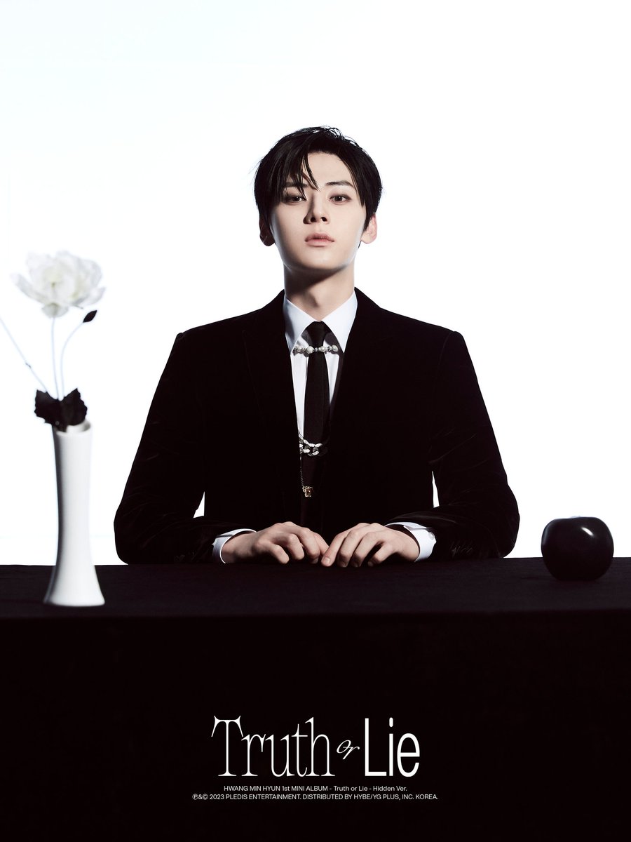 BlackgirlSeoul's tweet image. Hwang MinHyun will make his solo debut on February 27, 2023 with the mini album Truth or Lie.
#HwangMinHyun #TruthorLie #Kpop