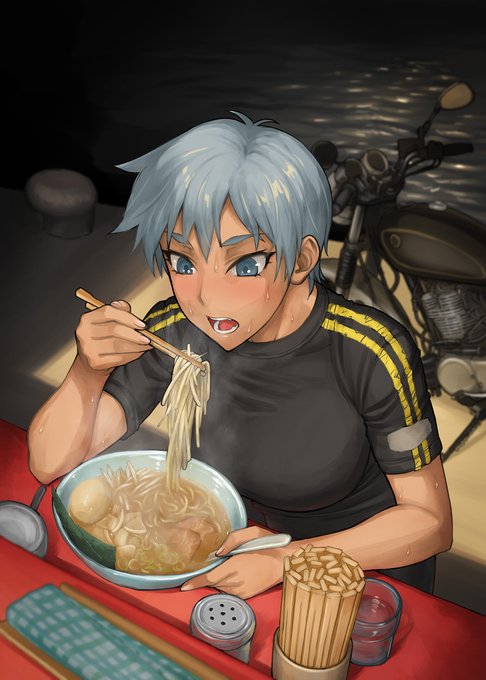 「青い眼 麺」のTwitter画像/イラスト(新着)｜5ページ目