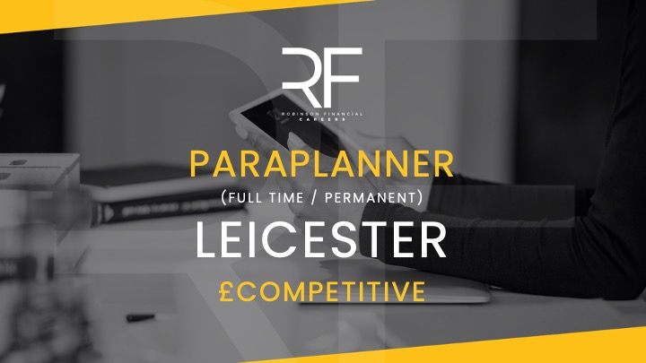 FinancialJobs's tweet image. A rare Paraplanning opportunity has been created at a national, Chartered #WealthManagement firm at their offices in #Leicester.
#IFAJobs #ParaplannerJobs #FSJob #FinancialJobs #FinancialServicesJobs #FSJobs #CharteredParaplanner #CharteredWealthManagement #DipFS #LeicesterJobs