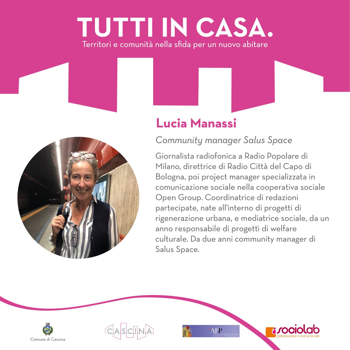 sociolab_tweet's tweet photo. TUTTI ICASA Sabato a #Cascina in #Toscana facilitiamo lo scambio interattivo di pratiche e approcci sulle sfide di #territori e #comunità per un nuovo #abitare
Con #ComunediCascina #SalusSpace 
@regionetoscana @ComunediLivorno #LaboratorioCasa...
ISCRIZ=> https://t.co/J6LaylOufl https://t.co/E7aoh3XI6I