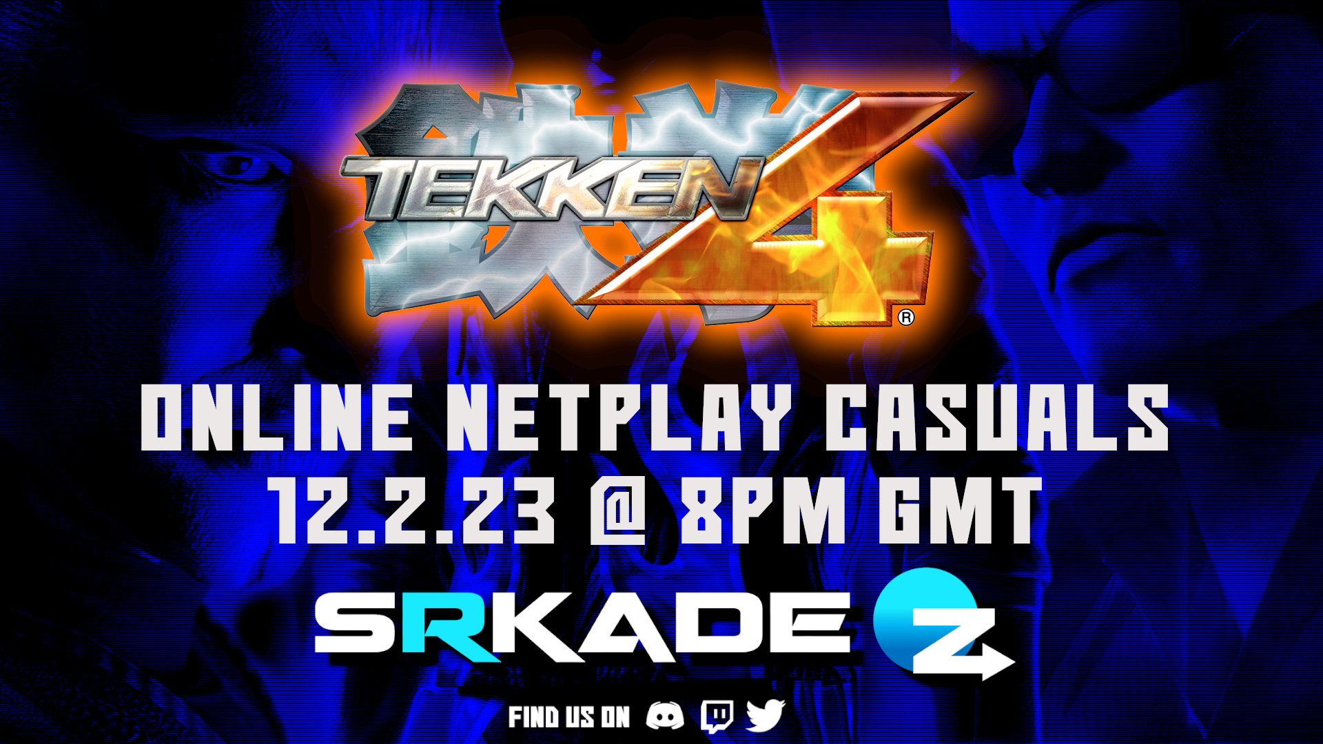 on Twitter: "#Tekken 4 ONLINE casuals this Sunday at 8PM over in the SRKade voice chat. See the link your time zone https://t.co/4aBPAPJDG5 https://t.co/4bCEkkmDhg" / Twitter