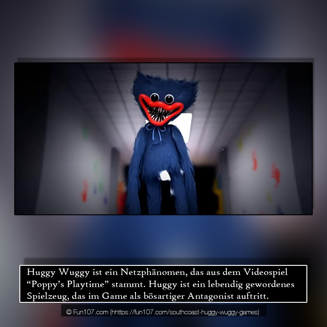 Huggy Wuggy der Elternschreck. Die Stofftiere liegen auf jedem Jahrmarkt, in Roblox wird er nachgebaut. Woher er kommt, wissen die wenigsten.

Alles zu Huggy Wuggy in unserer Episode 88: podriders.de/episode/ende-m…