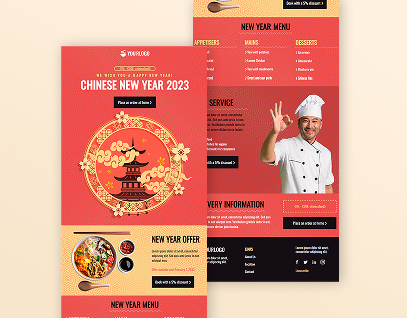 I will provide you with quality design and professional Mailchimp email template design and campaign setup in the shortest time.

Hire Me : fiverr.com/share/3YGRLr

#ENGLOTxRapidLife  #depremsondakika

#email
#mailchimp
#mailchimptemplate
#emailmarketing
#emailtemplate