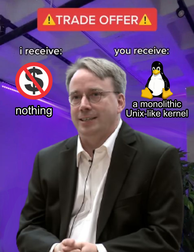 nixcraft's tweet photo. special trade offer for #linux users https://t.co/LQdNujkB6C