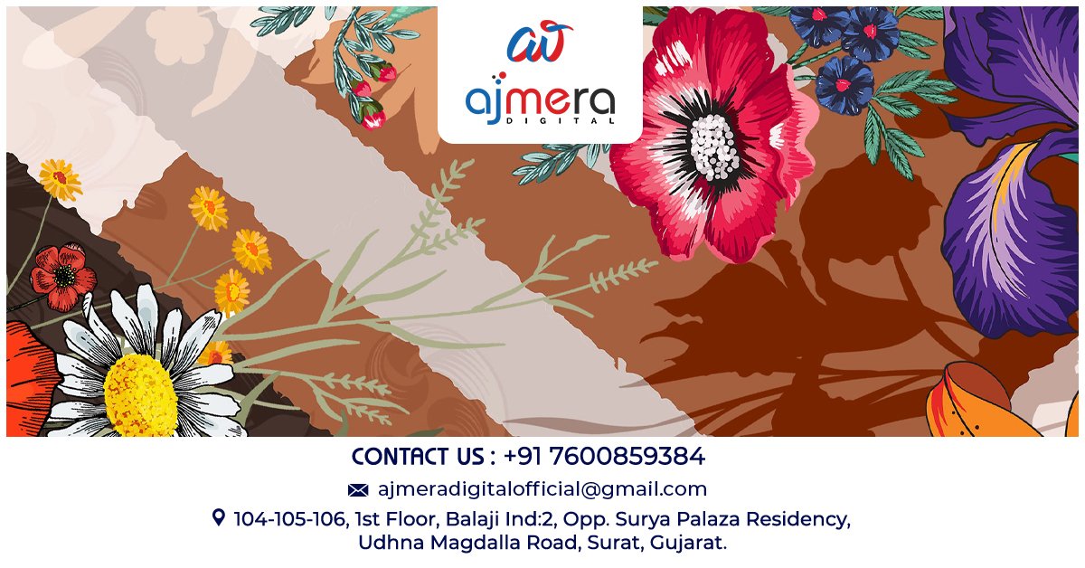 AjmeraDigital's tweet photo. Digital fabric printing is a new and innovative process of printing using advanced technology
For Inquiry : https://t.co/MEEcmbgpTC
.
#SaraAliKhan #AdaniEnterprise #ViratKohli𓃵 #RohitSharma𓃵 #Instamart #KartikAaryan #RajyaSabha #TurkeySyriaEarthquake https://t.co/xDMLNIf7G4