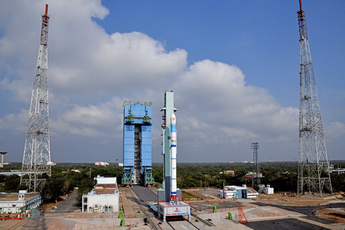 isro's tweet photo. SSLV-D2/EOS-07 Mission: Countdown begins tomorrow at 0248 hrs IST
https://t.co/D8lncJrx8K  

Watch the launch LIVE  from 0845 hrs IST at  https://t.co/DaHF8JKLUg 

https://t.co/V0ccOnT4d5

https://t.co/zugXQAYy1y

from 0855 hrs IST at https://t.co/7FmnWEm1YF 
@DDNational https://t.co/tfNWGyJNM4