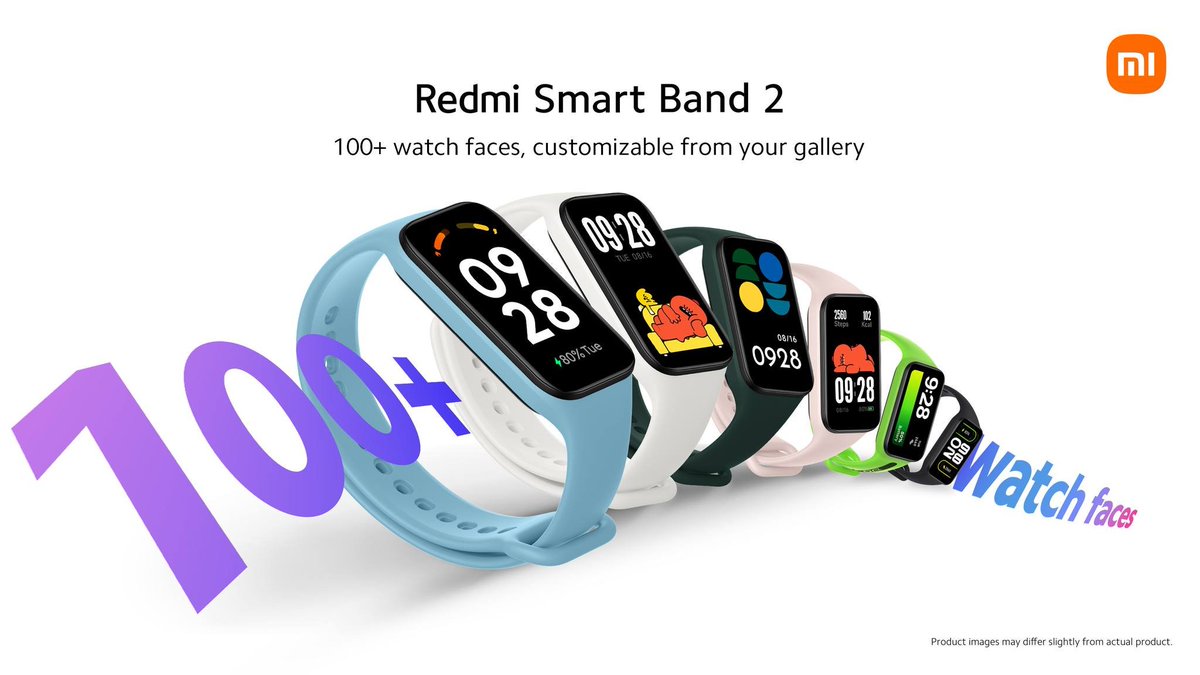 Enjoy your #RedmiSmartBand2⌚️🏃
✅1.47" Large Display
✅ SpO2 and heart rate monitoring
✅30+ workout modes
✅ 14 days battery life
#FitnessInABigWay