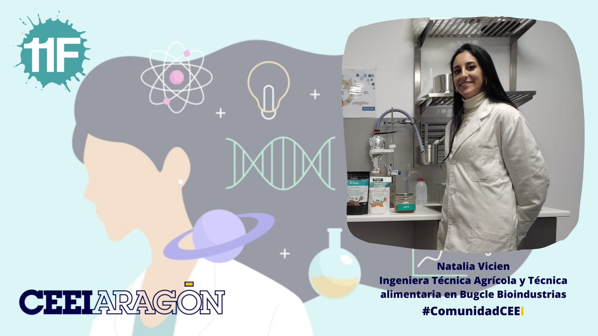 CEEIARAGON's tweet photo. 🙌Desde @CEEIARAGON nos sentimos muy orgullosos de la #ComunidadCEEI que se suma a la celebración del #11F2023 #DiaInternacionalDeLaMujeryLaNiñaenlaCiencia
📌La empresa #Bugcle Bioindustrias es un ejemplo de su compromiso con la igualdad y la divulgación https://t.co/mVnPSWa58B