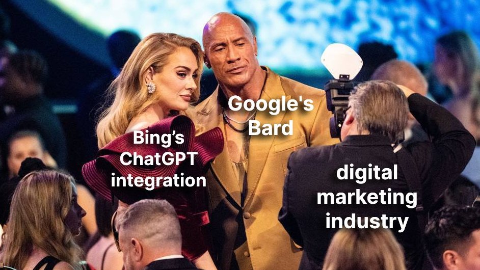 yanadigimark's tweet photo. let's get the show started!
 
#GoogleAI #bingchatgpt #Digital #DigitalMarketing #digitalmarketingagency #seoteam https://t.co/klxXZg0h5E