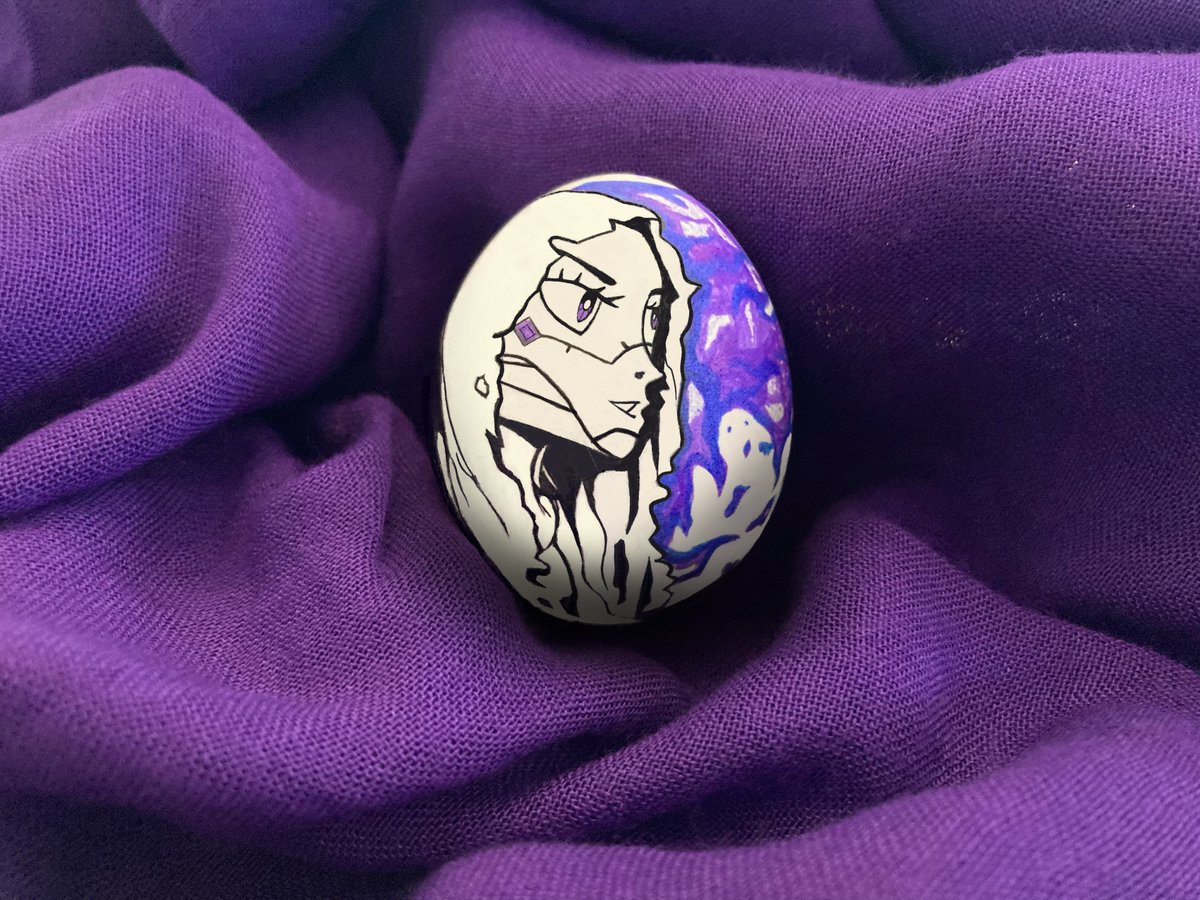 I want to share with you my egg <a href="/ether/">ETHER</a> art 💘
I drew my favorite character to egg
For a long time the NFTs were very quiet. Until I met ETHER. Ether has increased my faith in NFTs. 
I hope you like it and I can be a part of the family🥰
#E10K <a href="/visionofviii/">V</a> <a href="/CValley_/">CV</a> <a href="/SpiritEther/">spirit ofether</a>