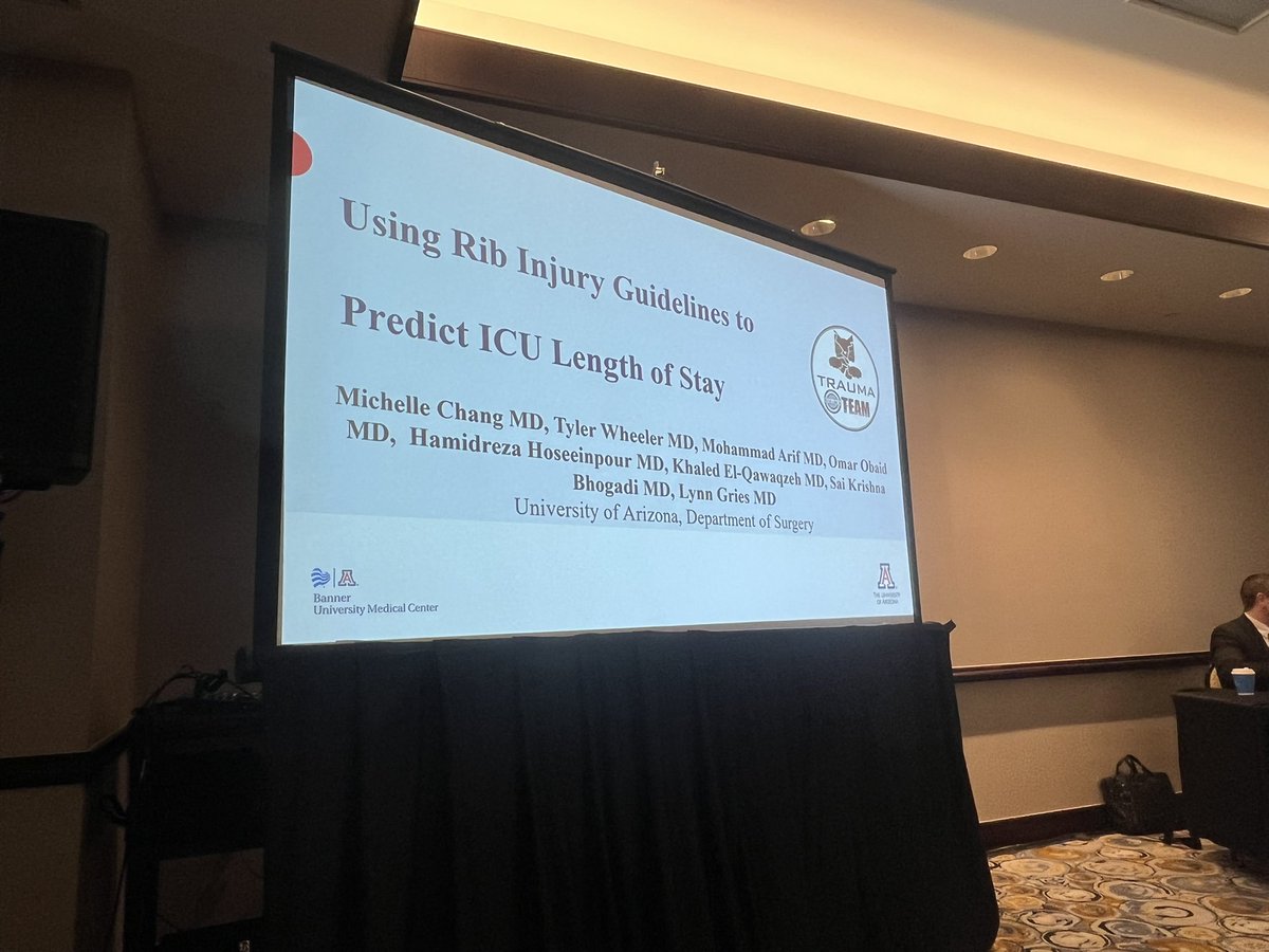 mechang22's tweet photo. Thank you #ASC2023 for allowing me to share my work with @AZTraumaCats and Dr @Lynn_Gries_AZ! As I head back to Tucson, I’m sending positive vibes to my friends presenting today. Check out their presentations! @hope_conrad @BhogadiKrishna @MAstarabadi @TanyaAnand8 @UofAZSurgery https://t.co/l6aPZl4zLs