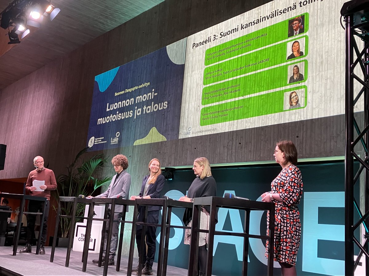 Suomen #Dasgupta -selvitys luonnon monimuotoisuudesta ja taloudesta. ⁦<a href="/UPMSuomi/">UPM Suomi</a>⁩ kommentti: biodiversiteetin mittaaminen ja sen linkitys johtamiseen keskiössä, jotta saadaan kansainvälisissä arvoketjuissa vaikuttavaa toimintaa.