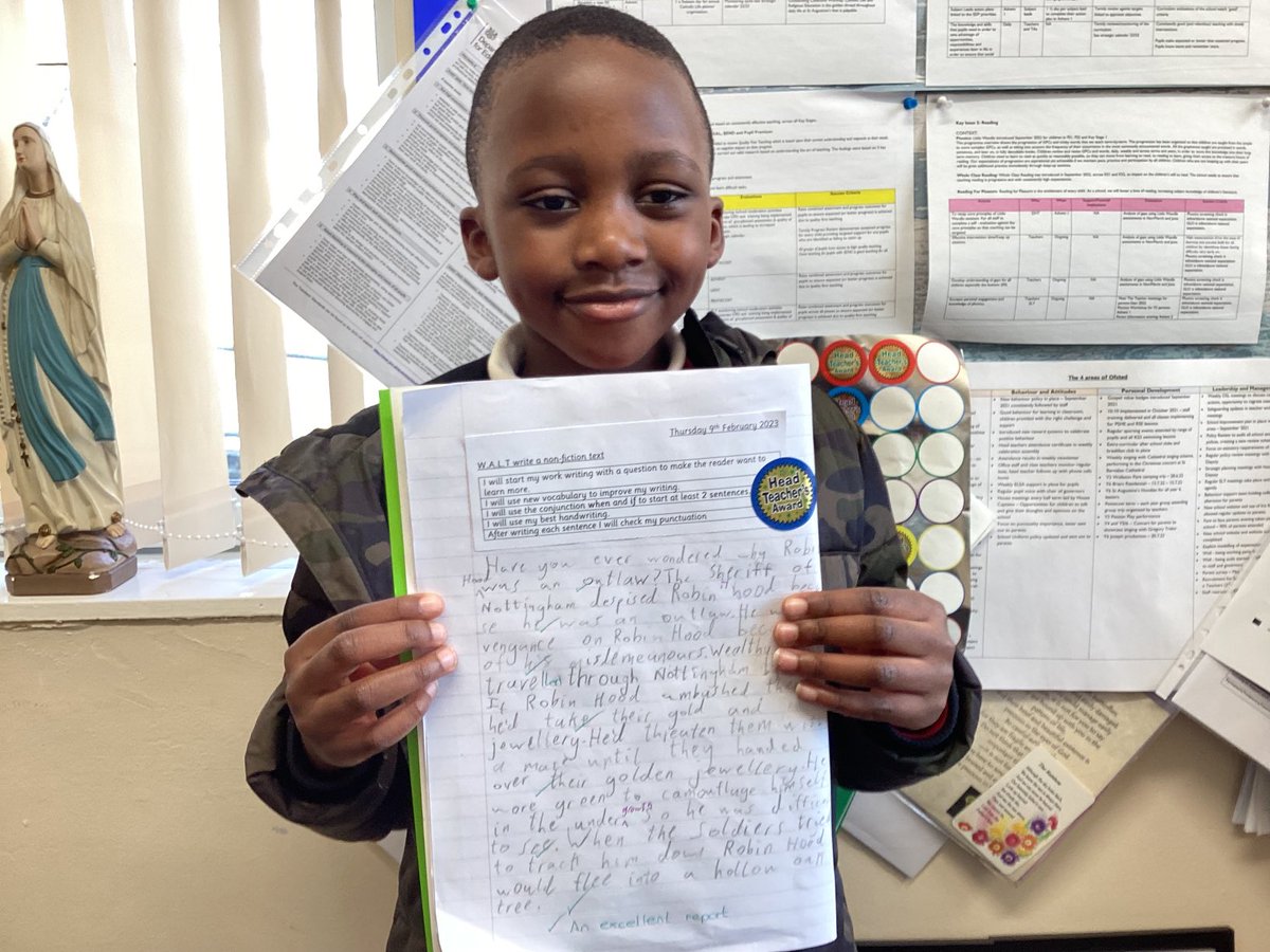 Wow Year 2!
Amazing writing today. 
Such effective vocabulary choices.It was a pleasure to read and see the impact of ⁦<a href="/jasonwade71/">Jason Wade</a>⁩ Writing Clusters approach in your independent writing.
Great editing too 👍
Well done! ⭐️⭐️⭐️
#WritingAtStA’s