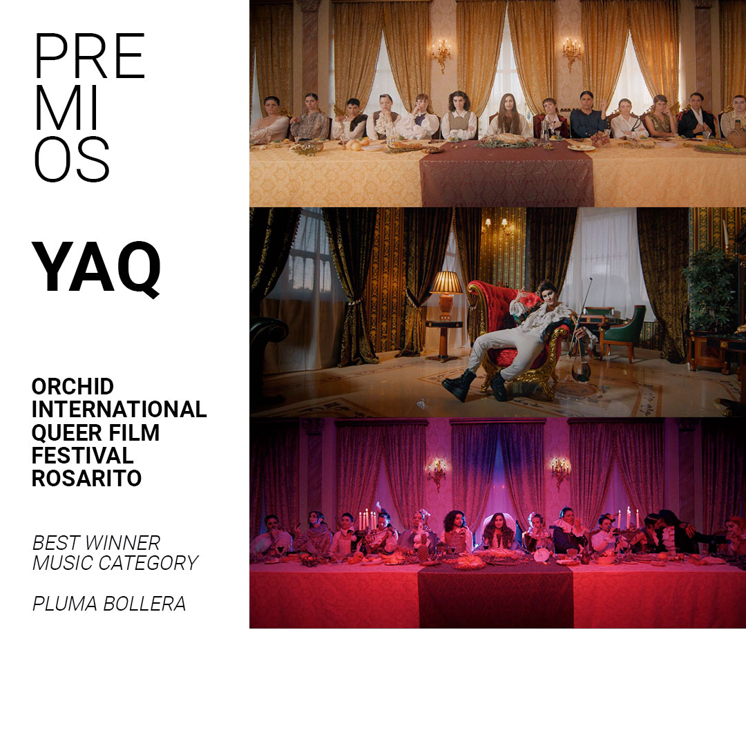 PREMIOS FRESCOS / FRESH AWARDS

Orchid International Queer Film Festival- Rosarito
Best Winner Music Category
Pluma Bollera

💙