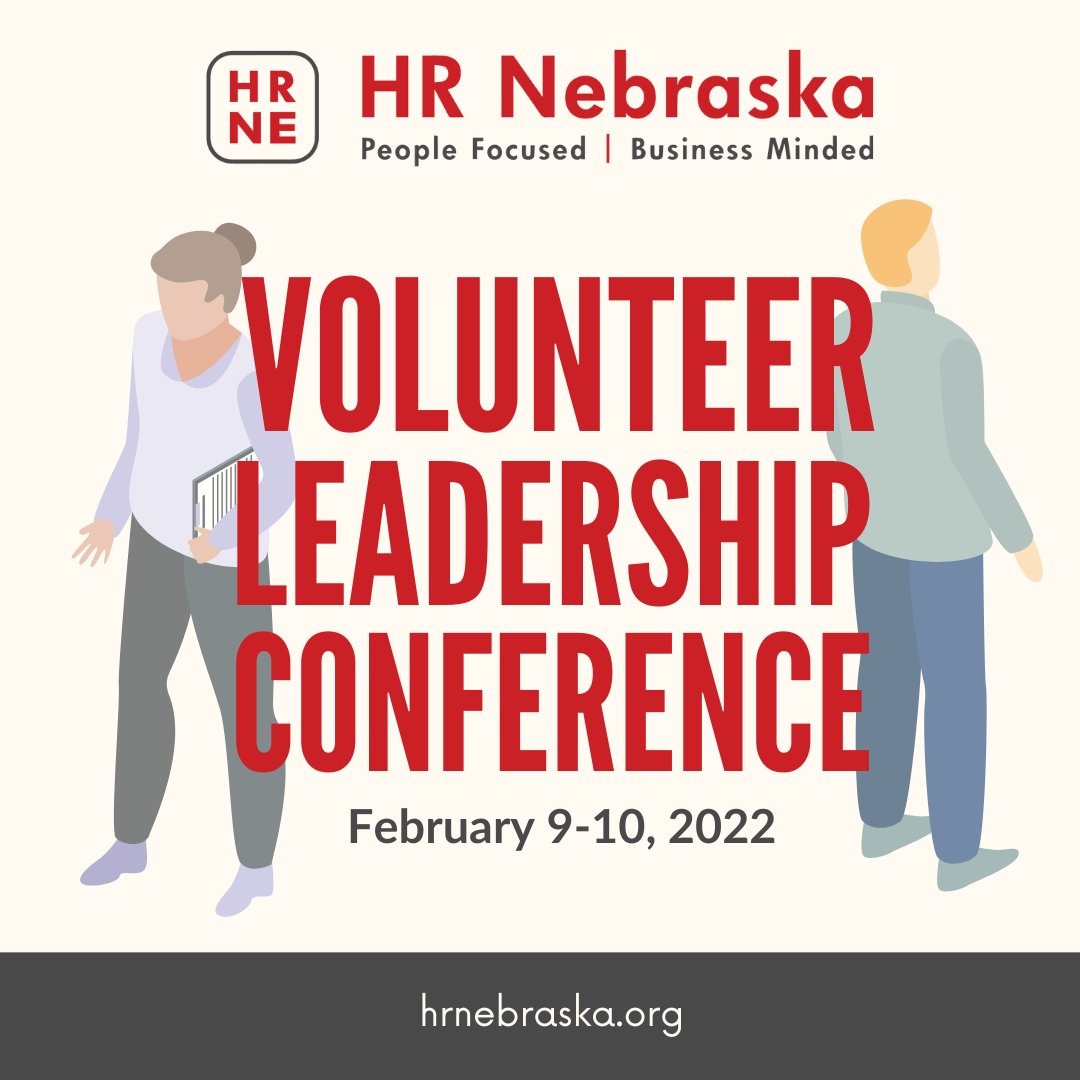 Volunteer <a href="/SHRM/">SHRM</a> leaders from across Nebraska will be catching up in Lincoln for the 2023 Volunteer Leadership Conference!  Stay tuned for updates.

Learn more about HR Nebraska at hrnebraska.org

#SHRMNE #hrnebraska #VolunteerLeaders