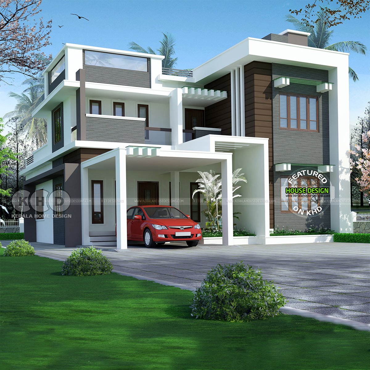 keralahomeplan's tweet image. 4 bedroom contemporary flat roof home
keralahousedesigns.com/2017/08/2896-s…

Square feet details
Ground floor area : 1846 Sq.Ft.
First floor area : 1050 Sq.Ft.
Total area : 2896 Sq.Ft.

#housedesign #modern #boxmodel #3drendering #kannur #Kerala #homedesign