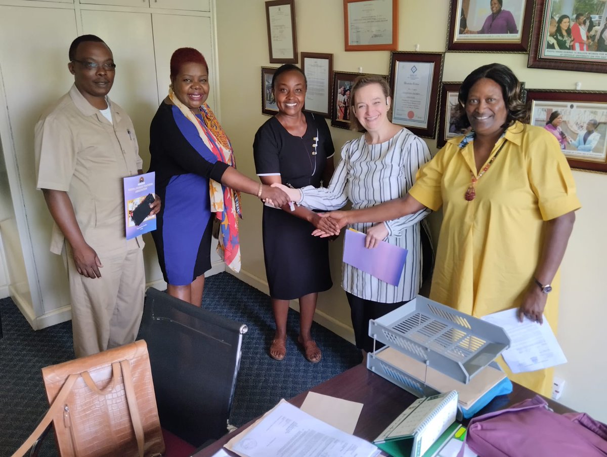 OpandeBenta's tweet photo. This afternoon, we had a detailed discussion with the Estonian Consul to Kenya Mrs. Kadri Humal Ayal where we discussed maters of technology and education in Kenya @Kewota_Ke @EstonianGovt https://t.co/OhcQQsk1oY
