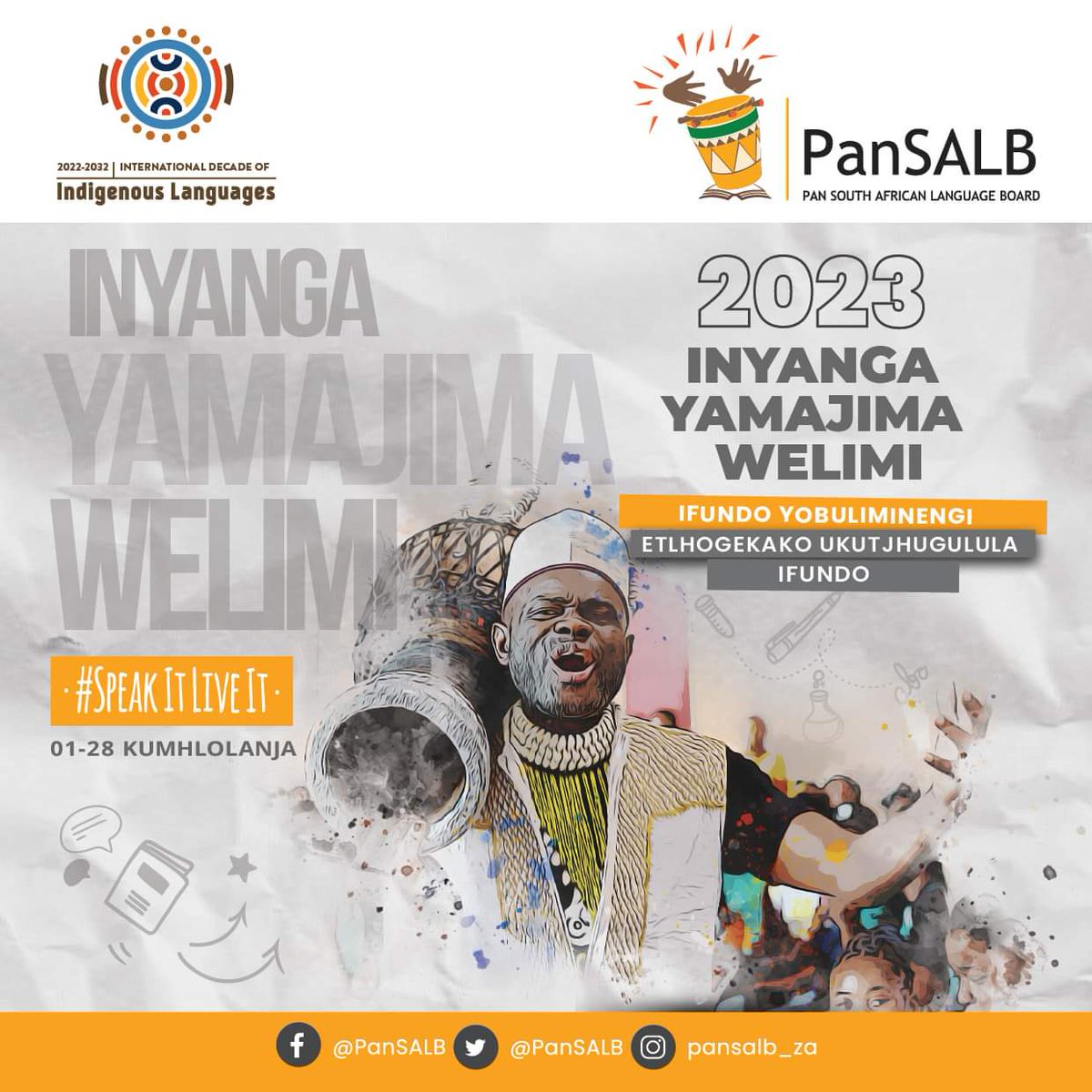 PanSALB's tweet photo. #LanguageActivismMonth #idil2022 #southafricanlanguages #IndigenousLanguages https://t.co/tIXGP1GxNq