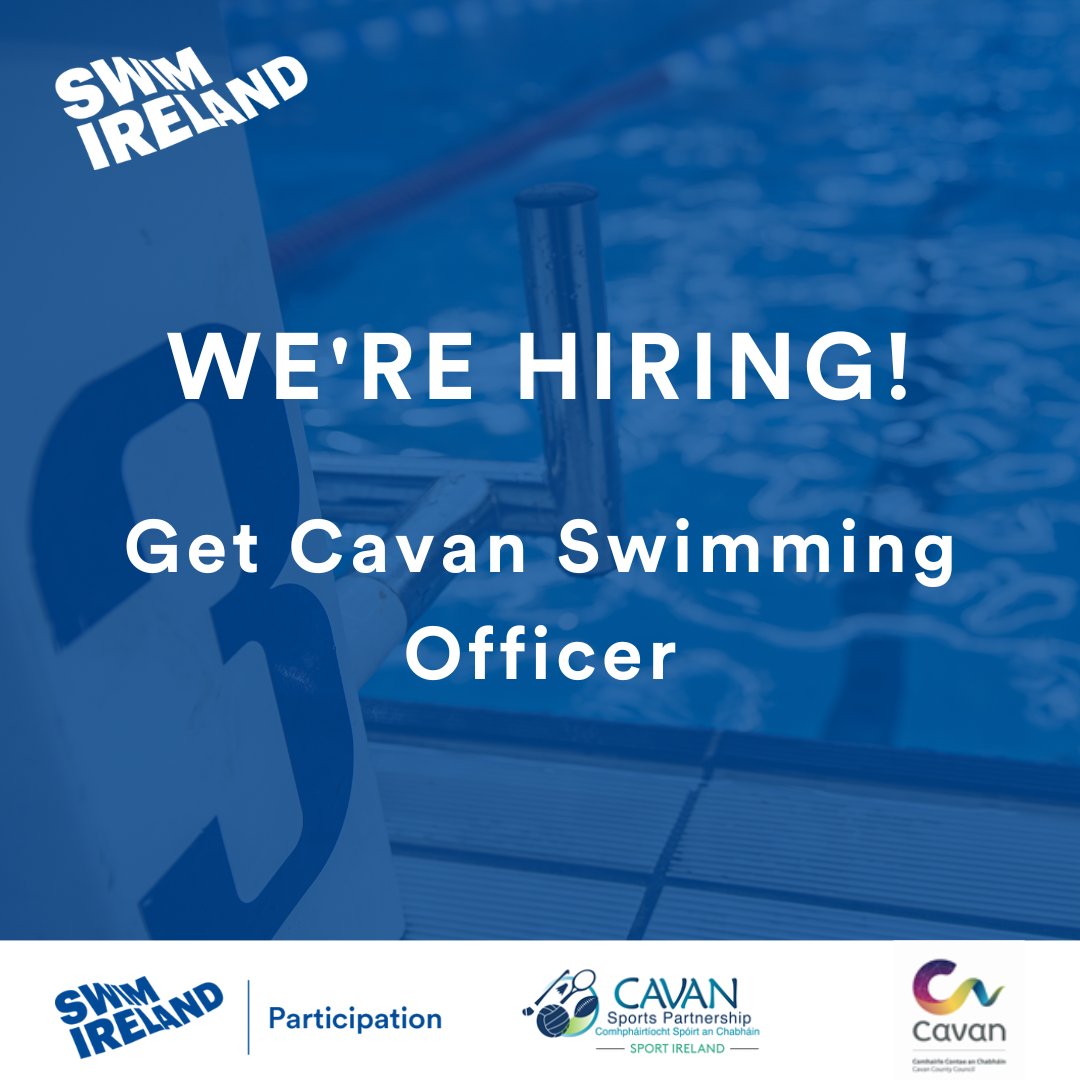 Swim Ireland on Twitter "WE'RE HIRING! In partnership with Cavan