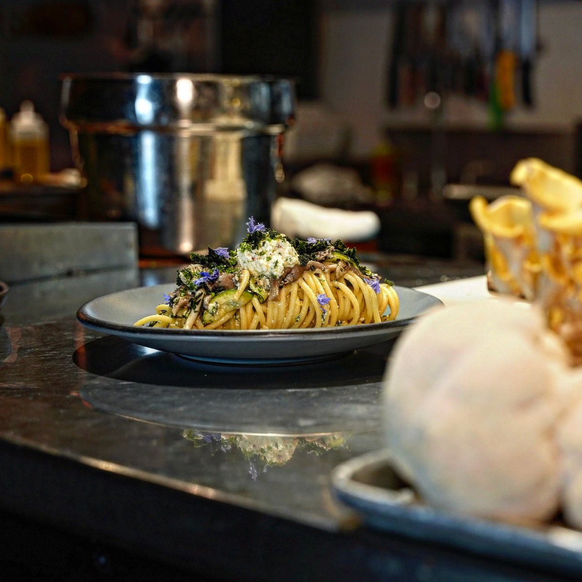 AdaptAgtech's tweet photo. #mushroompasta made with Adapts gourmet mushrooms! https://t.co/XMBrVOMKQy