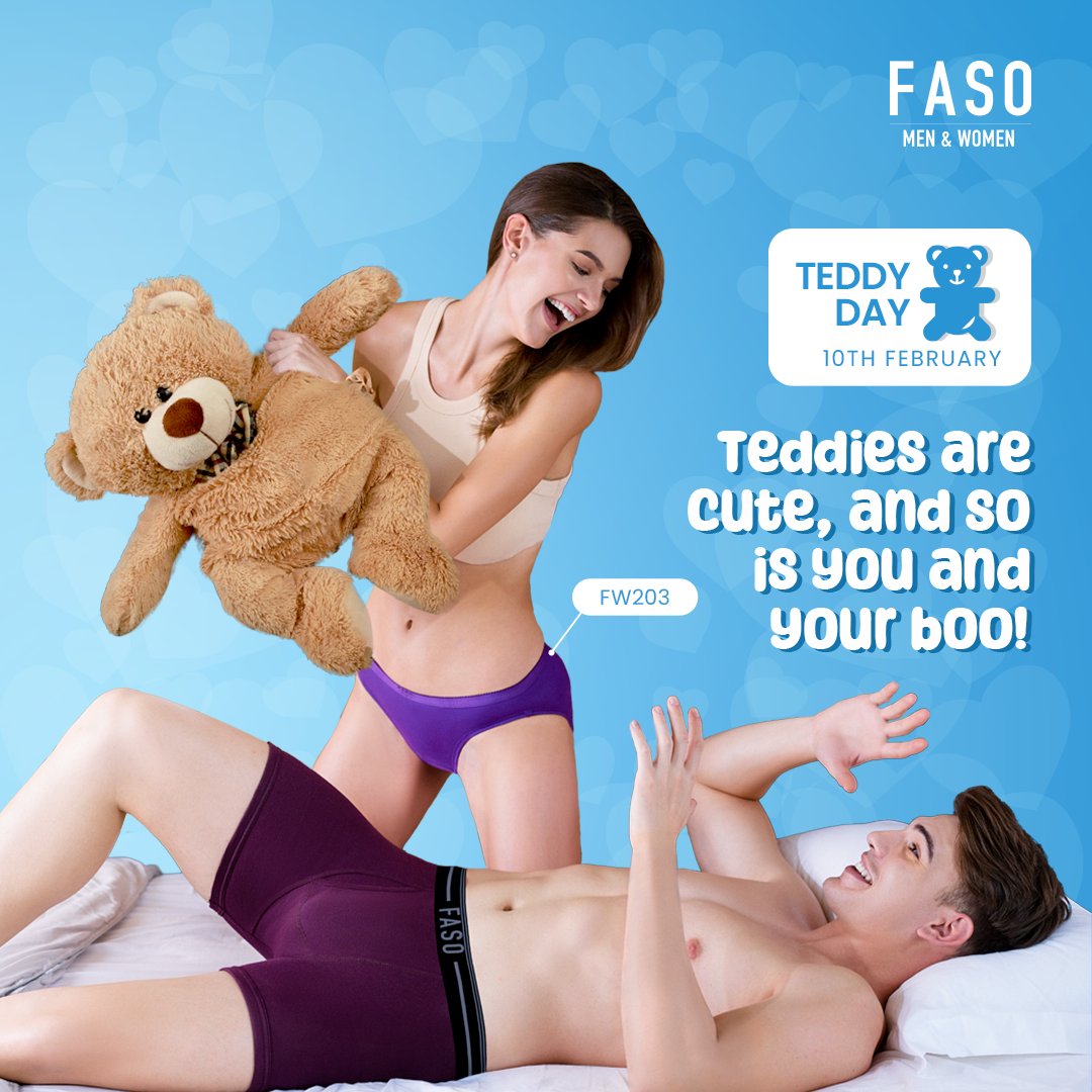 FasoClothings's tweet photo. P.S.: We think you both look cute together! Link in bio to make yourselves look even cuter!

#FASO #valentinespecial #LivetheFASOLife #valentines #teddyday #FASOCollection https://t.co/Qthiduawzk