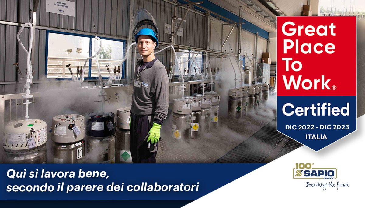 Anche quest'anno Gruppo Sapio è Great Place to Work!
Arriva la conferma anche per il 2023 della certificazione Great Place to Work e siamo ancora in gara per la Classifica.

#greatplacetowork #greatplacetoworkcertified #GPTW #gptwcertified