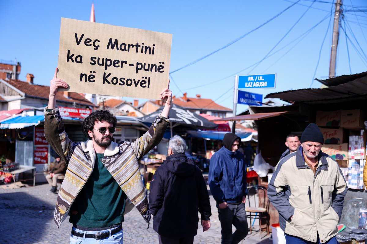 TrimSyla's tweet photo. Veç Martini ka super-punë në Kosovë!

#TrimiMeParullë https://t.co/annHJ32nim
